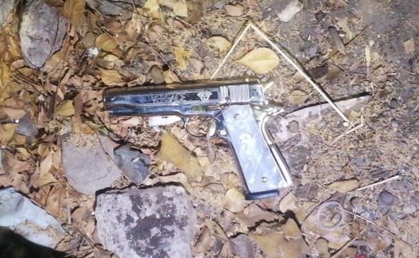 Grupo Élite asegura un arma de fuego en Culiacán y el propietario lograr escapar