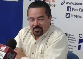 Despiden panistas a Ignacio “Nacho” Niebla Aispuro con homenaje de cuerpo presente en las instalaciones del PAN Culiacán