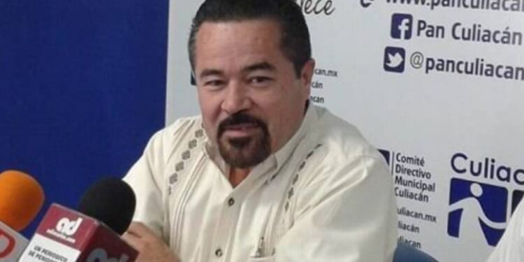 Despiden panistas a Ignacio “Nacho” Niebla Aispuro con homenaje de cuerpo presente en las instalaciones del PAN Culiacán