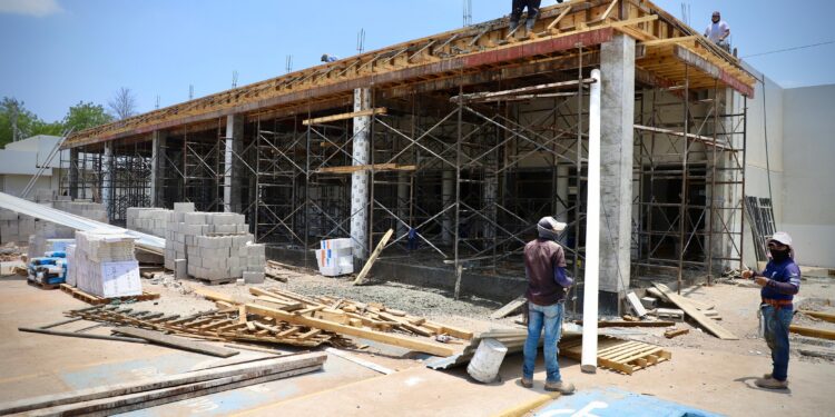 Avanza en un 60% obra de ampliación en el Hospital Psiquiátrico de Sinpooaloao