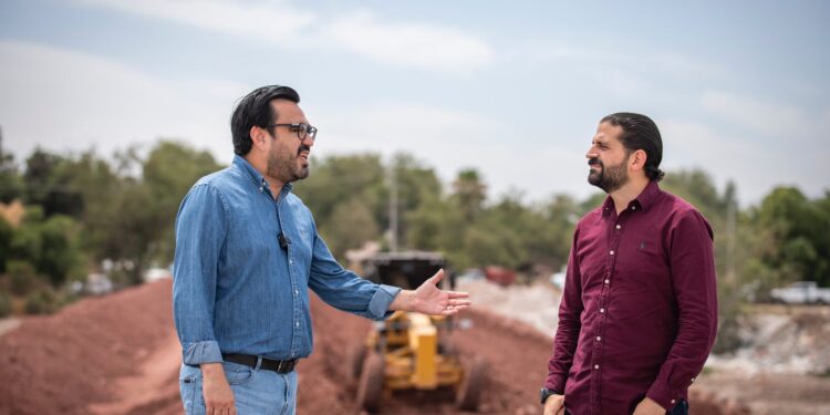Avanza en tiempo y forma pavimentación de la calle que conecta el malecón Sánchez Alonso con la avenida Álvaro Obregón: Juan de Dios Gámez