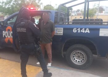 Trataba de cometer un robo a un comercio y fue asegurado por la Policía Estatal