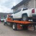 Policía Estatal asegura camioneta; llevaba placas sobrepuestas