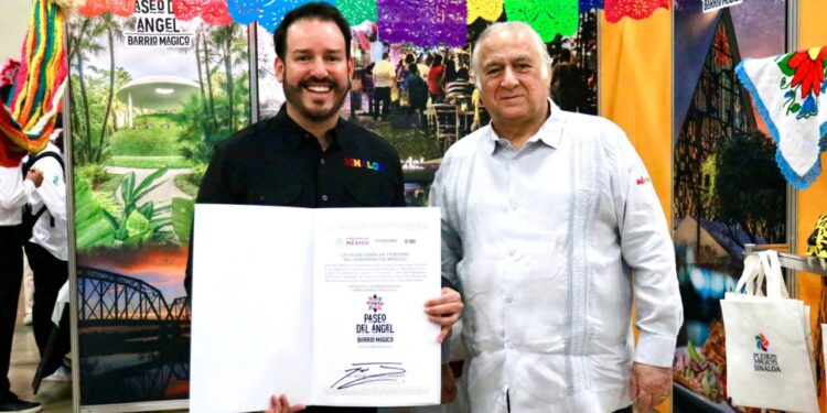 Paseo del Ángel de Culiacán ya es Barrio Mágico