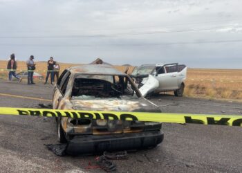 Encontronazo en la México 15 deja un muerto y tres lesionados en Mocorito