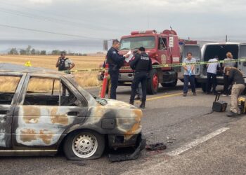 Encontronazo en la México 15 deja un muerto y tres lesionados en Mocorito