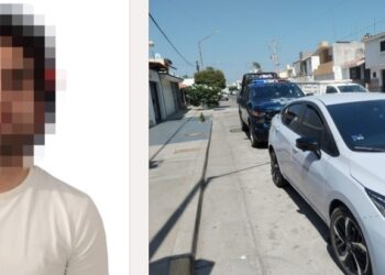 PEP asegura a un civil que circulaba en un vehículo con reporte de robo
