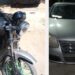 Policías estatales aseguran automóvil y motocicleta con reporte de robo