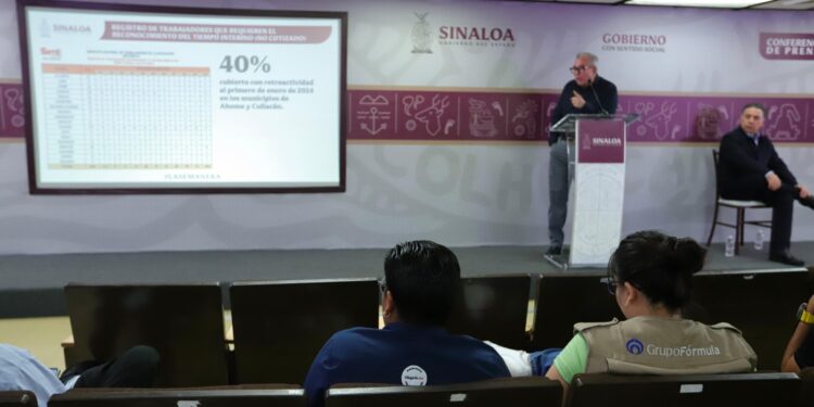 “Maestros podrán pagar la cuota obrera de sus interinatos para jubilarse ante ISSSTEESIN”: Rocha Moya