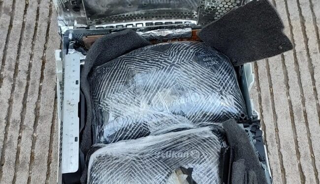 Aseguran en Sinaloa droga sintética cristal oculta en consola de videojuegos