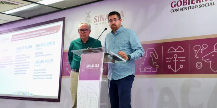 Gobernador inversión en equipamiento para programas preventivos e insumos en hospitales y centros de salud de Sinaloa