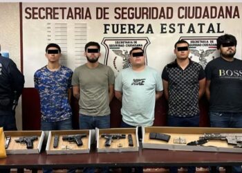 Detienen en Mexicali a 5 integrantes de Los Rusos, brazo armado del Cártel de Sinaloa