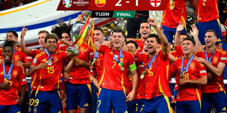 España es el nuevo rey de Europa tras vencer a Inglaterra