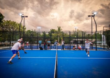 Parque Culiacán 87 cuenta con nuevas canchas de pádel