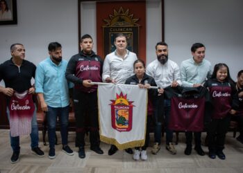 Abandera Ayuntamiento a delegación Culiacán para los Paranacionales Conade 2024, etapa Estatal