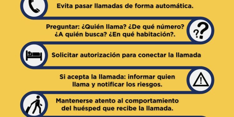 FGE a través de la UEA activa protocolo de vacaciones seguras en hoteles