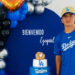 Celebran a Ezequiel Rivera con alberquiza y pastel de los Dodgers