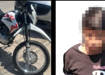 Grupo Élite de la PEP asegura a motociclista con arma de fuego