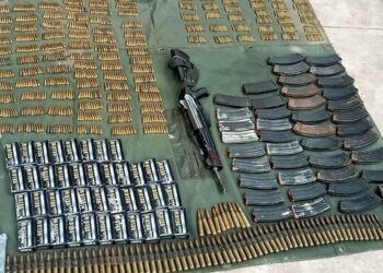 Guardia Nacional y Ejército aseguran más de 4 mil 300 cartuchos, un arma larga y 43 cargadores en Nayarit