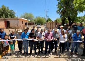 “Hemos dedicado el dinero para hacerle obra a los pueblos”: José Paz López inaugura pavimentación en La Amapa