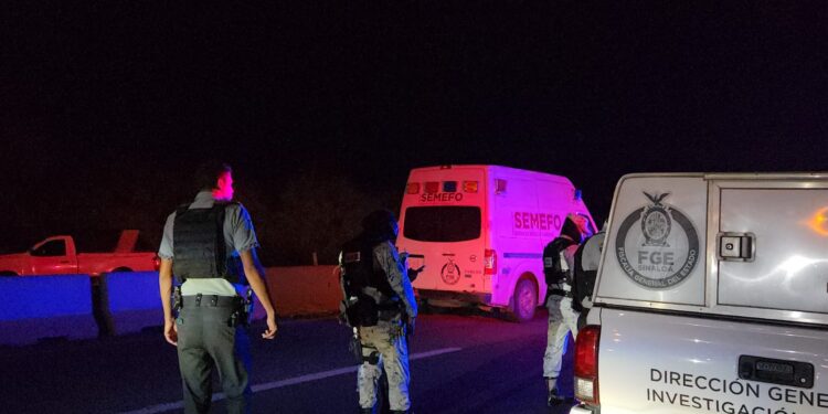 Muere motociclisa de Eldorado atropellado sobre la autopista Benito Juárez