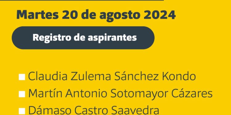 Tres hombres y una mujer de apuntan para dirigir la FGE
