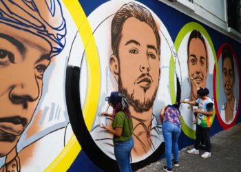 Plasmarán en mural los rostros de las y los jóvenes sinaloenses que representaron a Sinaloa en París 2024