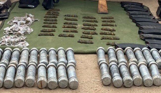 GN y Ejército aseguran artefactos explosivos artesanales, armamento y marihuana en Sonora