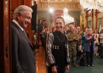 Acude Rocha a reunión con AMLO y Claudia Sheinbaum para evaluar avances del programa IMSS-BIENESTAR