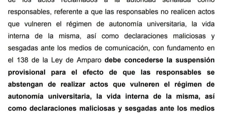 Justicia federal le dio una lección a la ASE para que respete la autonomía de la UAS y no pretenda fiscalizarla de manera ilegal, señala abogado