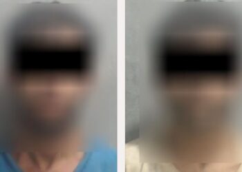 Detienen a dos hombres que desmantelaban un auto robado 