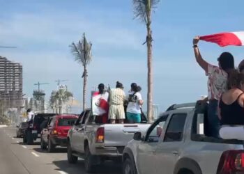 Familia de Marco Verde  festeja la Medalla de Plata con caravana por el Malecón y fiesta en La Montuosa