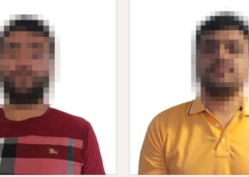Grupo Élite de la Policía Estatal asegura a dos civiles con arma de fuego y sustancias químicas