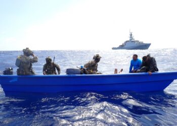 Guardia Costera incauta alijo de cocaína valorado en 14 millones de dólares en el Caribe