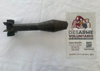 Más de 200 armas y explosivos dejan de ser un riesgo en los hogares del sur de Sinaloa