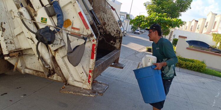 Se restablece en su totalidad el servicio de recolección de basura en Culiacán