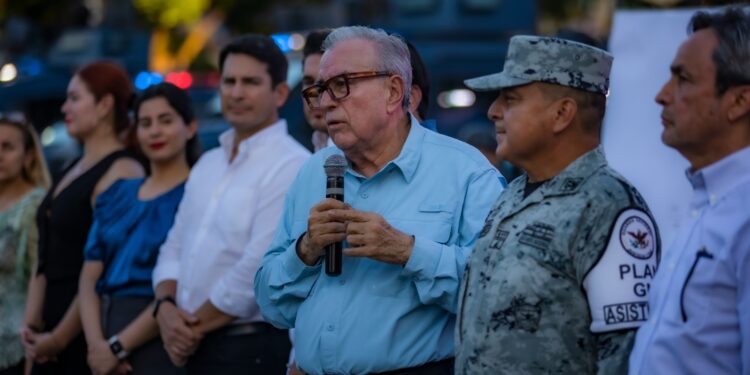 “Queremos conquistar la tranquilidad con el apoyo y fuerza ciudadana”: Rocha