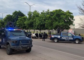 Hallan automóvil abandonado en el Desarrollo Urbano Tres Ríos