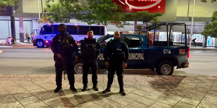 Se pone en marcha Operativo de Proximidad, como Estrategia Especial para Reforzar Seguridad en el Primer Cuadro de la Ciudad de Culiacán