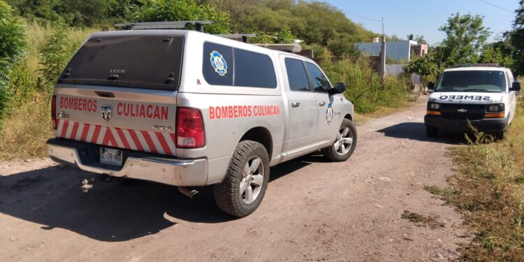Localizan aún ardiendo el cadáver de un desconocido en Culiacán