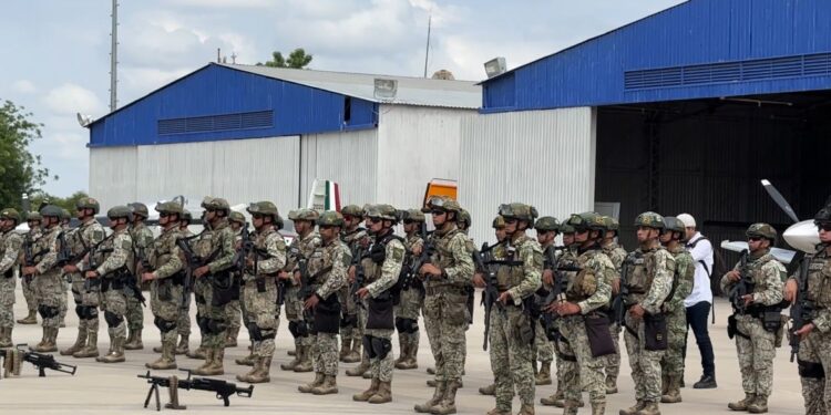¡Se trabajará con inteligencia! Llegan a Culiacán otros 100 elementos de Fuerzas Especiales