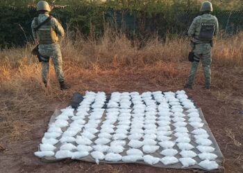 Asegura Ejército 70 kilos de metanfetaminas en Culiacán
