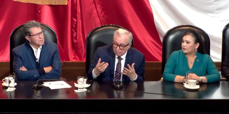 Rocha recibe el respaldo de senadores y diputados de la 4T del Congreso de la Unión