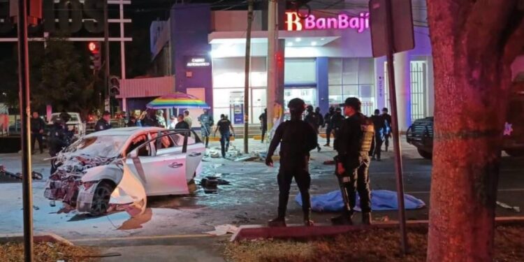 Persecución y balacera deja dos muertos y dos herido en la calzada Heroico Colegio Militar