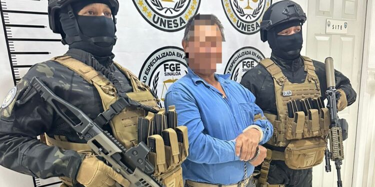 Captura la FGE en Culiacán a prófugo de la justicia del Estado de Hidalgo