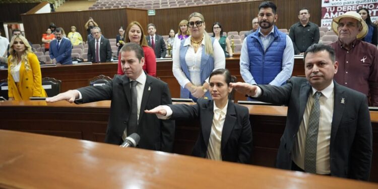 Elige el Congreso del Estado a tres titulares de magistraturas suplentes del Supremo Tribunal de Justicia del Estado