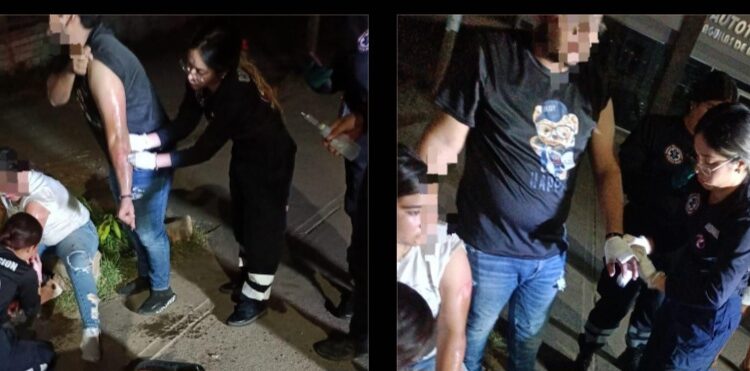 Lesionados dos motociclistas en choque de frente en Costa Rica