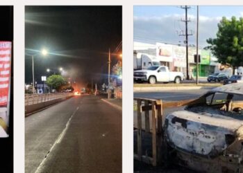 Narcobloqueos, saqueos y quema de vehículos se registraron en Culiacán, Elota, Mocorito, Angostura y Guamúchil