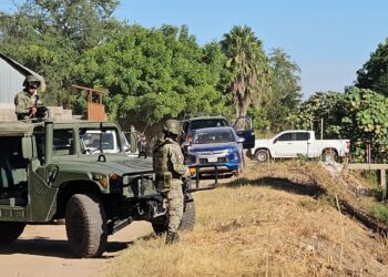 Varios vehículos y un arsenal fueron asegurados en finca de Bellavista