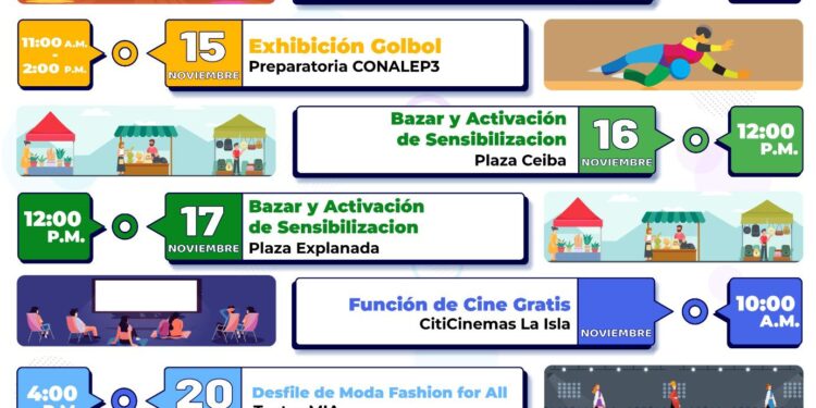¡Súmate! Estas son las actividades y eventos del mes de la inclusión: DIF Bienestar